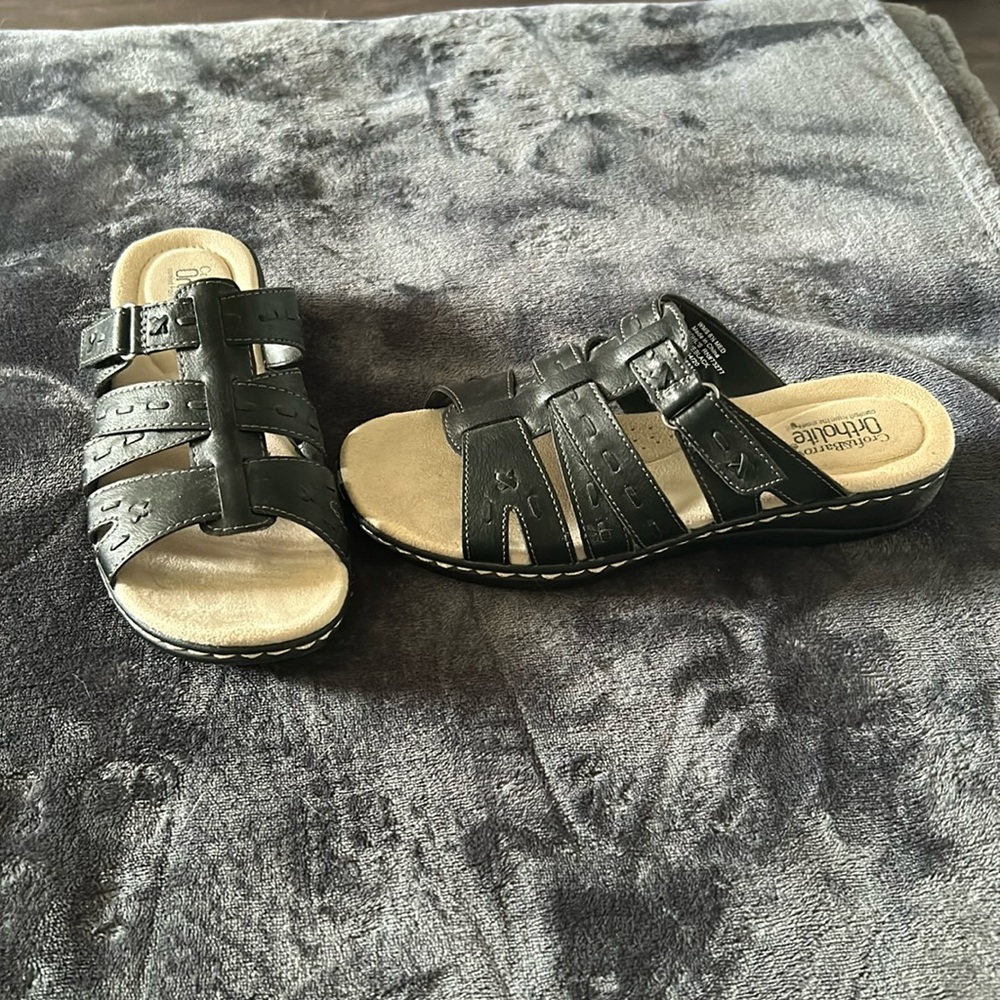 Croft & Barrow ortholite black size 6.5